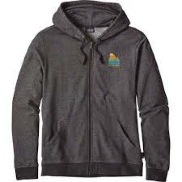 Patagonia Tops - Patagonia Hooded Sweater Women's Med Midweight Knit Full Zip